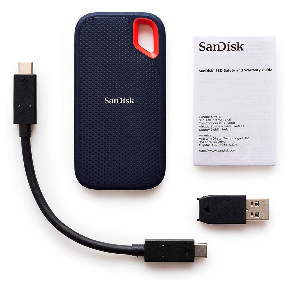 SSD Externo Portátil SanDisk Extreme 4TB - Preto